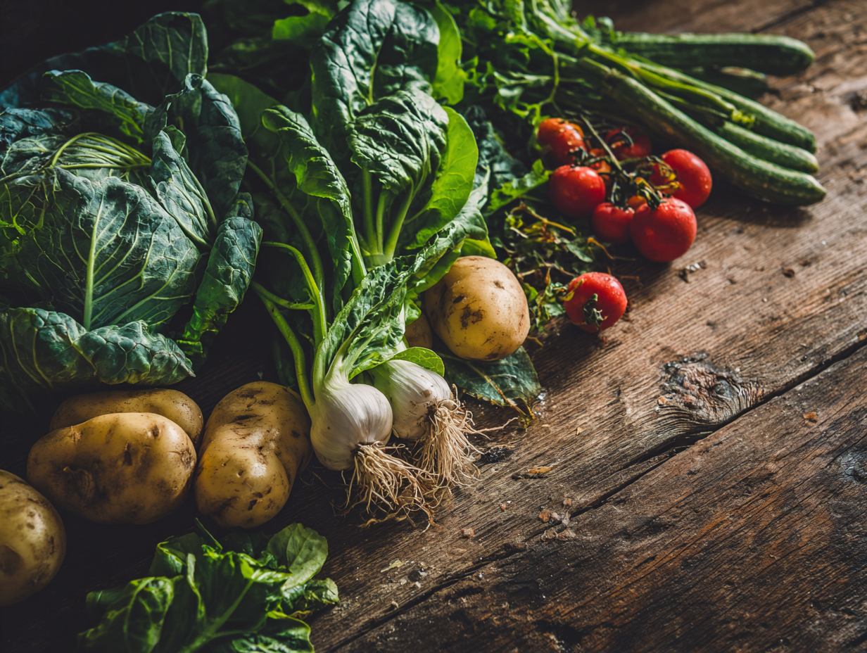 Свіжі інгредієнти для здорового харчування